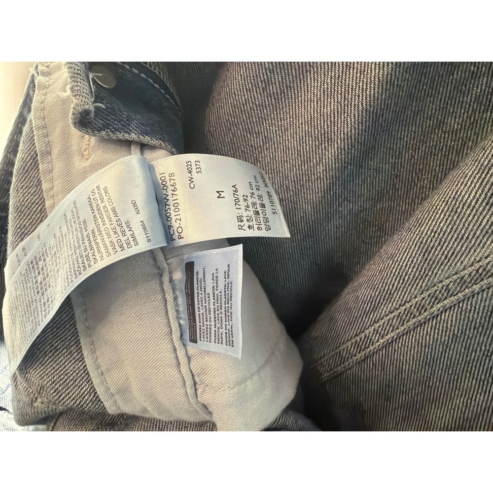 Levi's SilverTab Denim Overalls 34x30 Medium Wash Carpenter Workwear - Picture 5 of 6